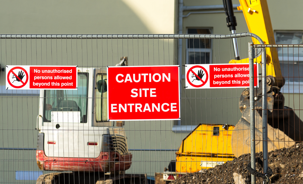 construction site security Northern Ireland